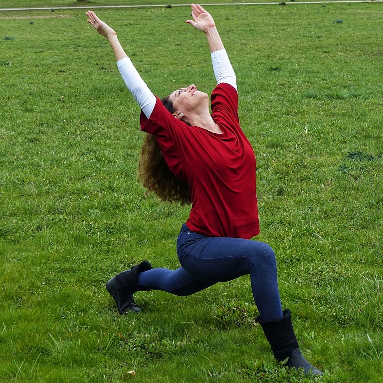 Bild: Laura Formento - Ashta Chandrasana / Halbmondhaltung